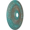 Ekena Millwork Bellona Medallion (Canopies up to 3 5/8"), 23 5/8"OD x 3 5/8"ID x 1 1/8"P, Copper Green Patina CM23BECGS - alternate 3
